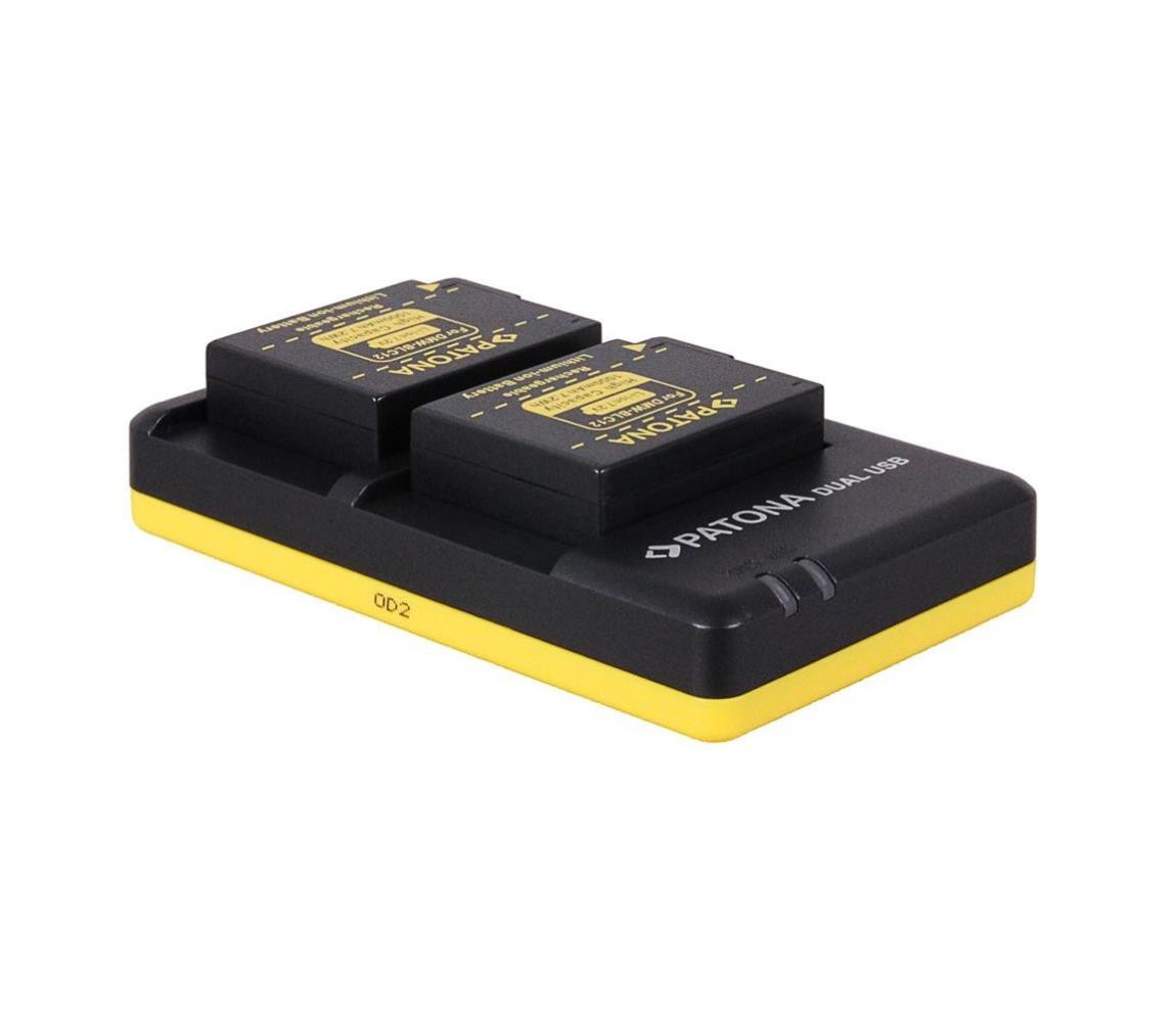 PATONA PATONA - Nabíječka Foto Dual Quick Pana DMW-BLC12E USB