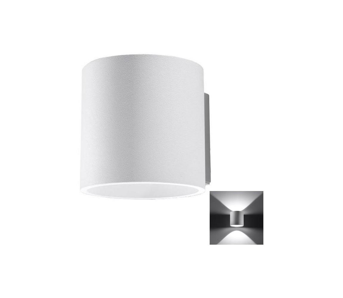 SL.0050 - Nástěnné svítidlo ORBIS 1 1xG9/40W/230V bílá