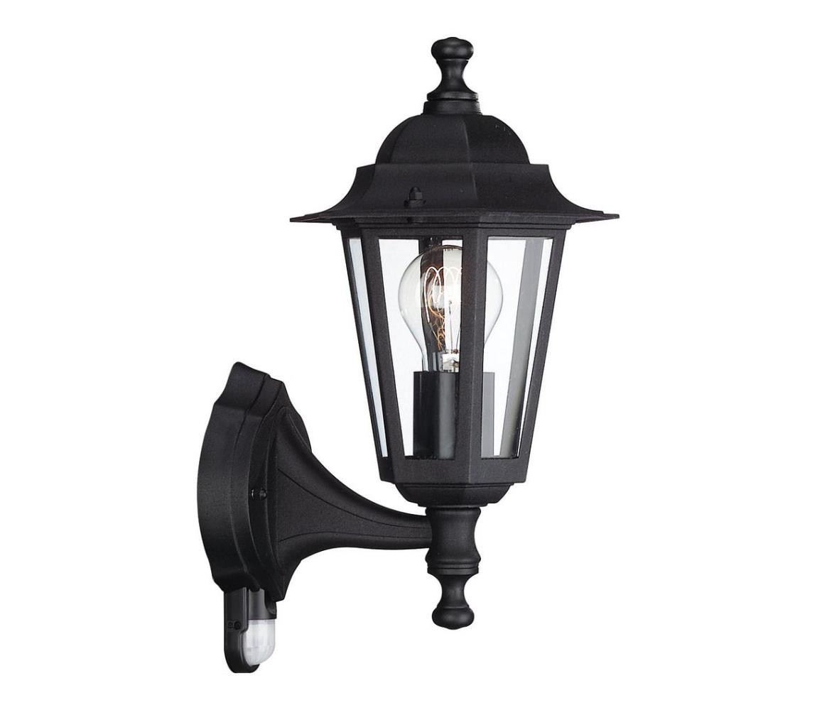 Philips Philips 1747330PN - Venkovní nástěnné svítidlo se senzorem 1xE27/60W/230V IP44