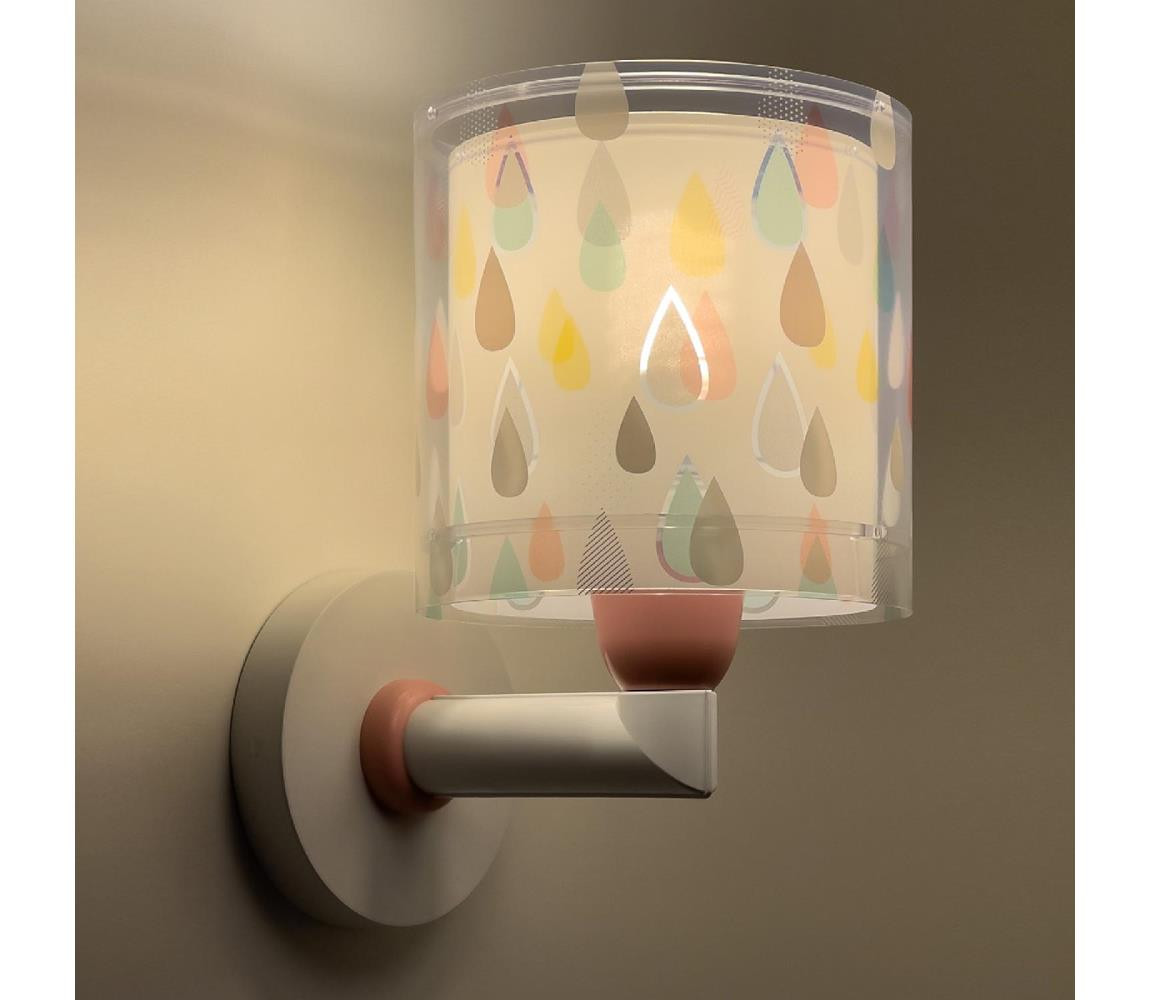 Dalber Dalber 41439 - Dětské nástěnné svítidlo COLOR RAIN 1xE27/60W/230V