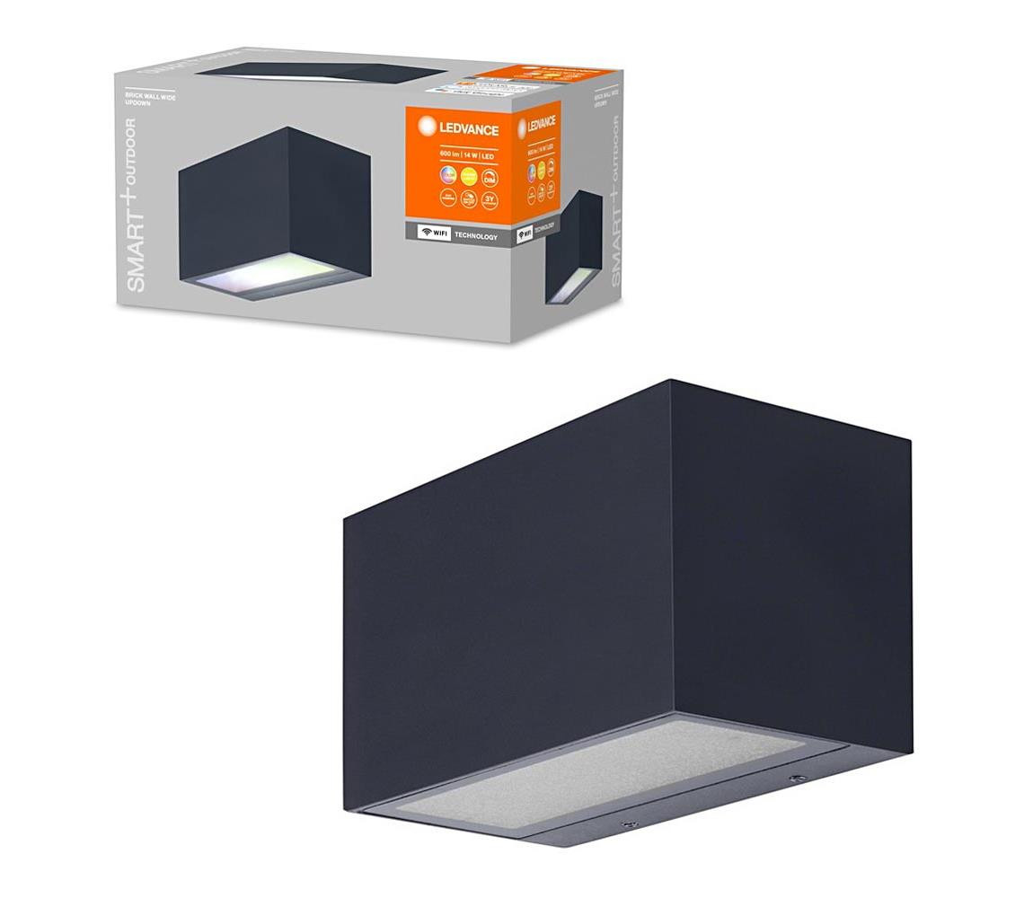 Ledvance Ledvance - LED RGBW Stmívatelné venkovní svítidlo BRICK LED/14W/230V Wi-Fi IP44
