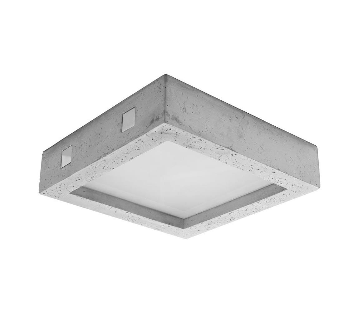 SL.0995 - LED Stropní svítidlo RIZA LED/18W/230V beton