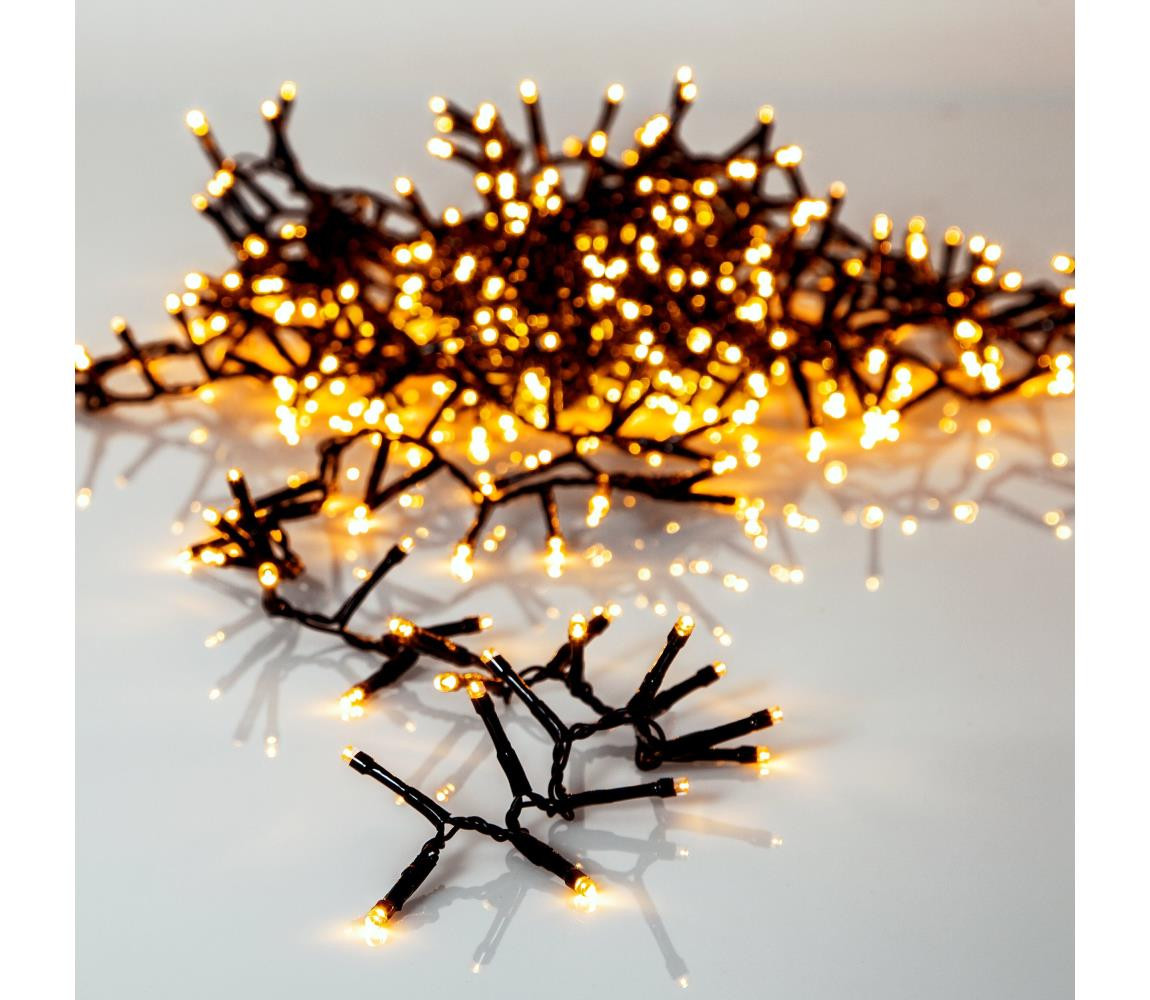 Eglo Eglo 410817 - LED Venkovní vánoční řetěz GOLDEN 1200xLED 24m IP44 teplá bílá