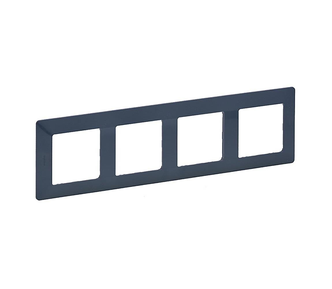 LEGRAND Legrand 754094 - Rámeček pro spínače VALENA LIFE 4P azurová