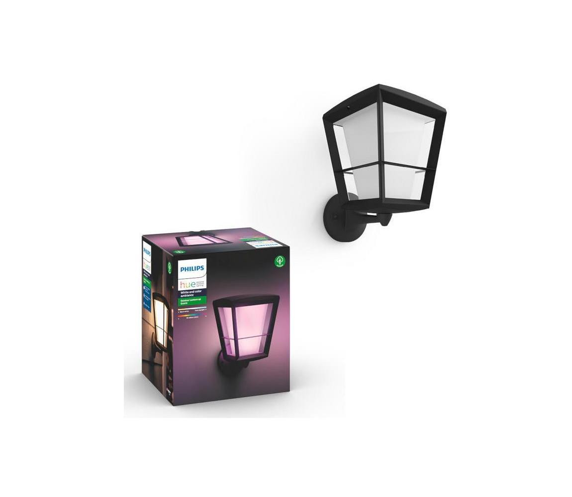 Philips Philips 17439/30/P7-LED RGBW Venkovní svítidlo Hue ECONIC LED/15W/230V IP44