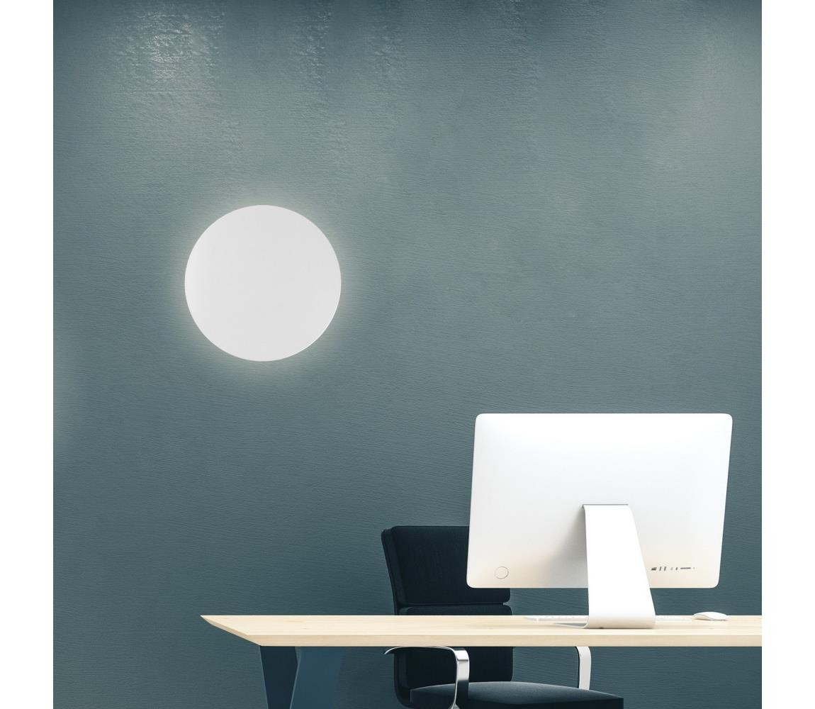 Nástěnné svítidlo LUNA 4xG9/8W/230V pr. 40 cm bílá