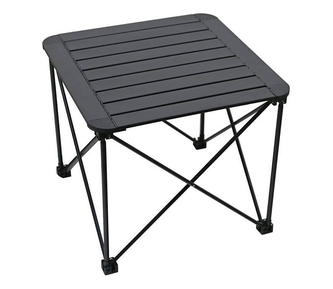 Skládací kempingový stůl 52x52cm antracit