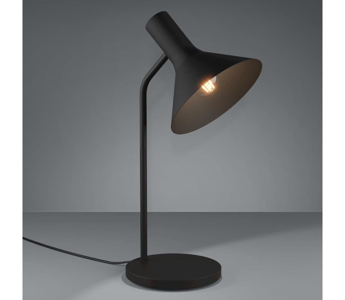 Eglo Eglo 390221 - Stolní lampa MORESCANA 1xE27/28W/230V černá