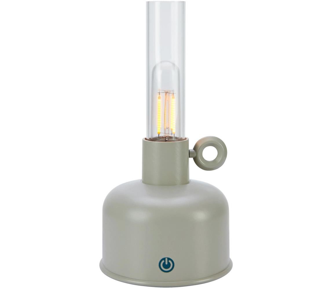 Markslöjd Markslöjd 108921 - LED Stm. nabíjecí lampa ASTRID LED/2W/1200 mAh IP44 šedá