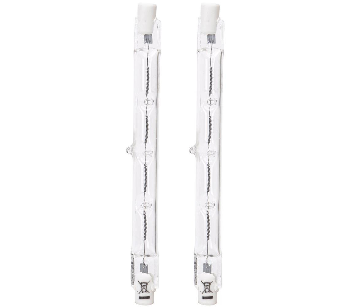 B.V. SADA 2x Průmyslová žárovka J118 R7s/120W/230V 2900K -