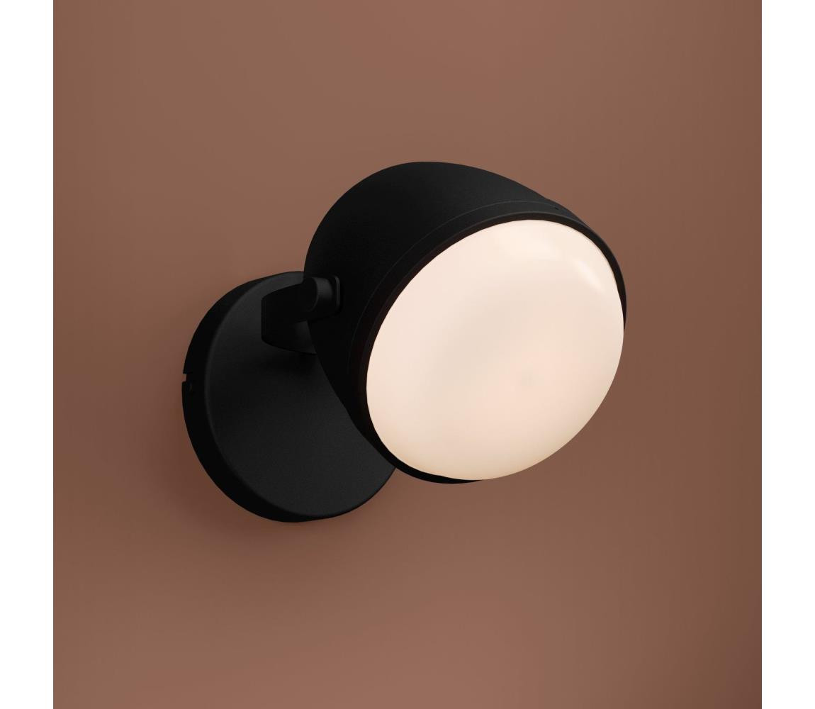 Eglo Eglo 390081 - Nástěnné svítidlo UPANEMA 1xE27/28W/230V černá