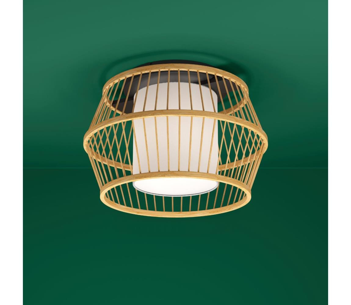 Eglo Eglo 390232 - Stropní svítidlo MONTERROSO 1xE27/40W/230V hnědá