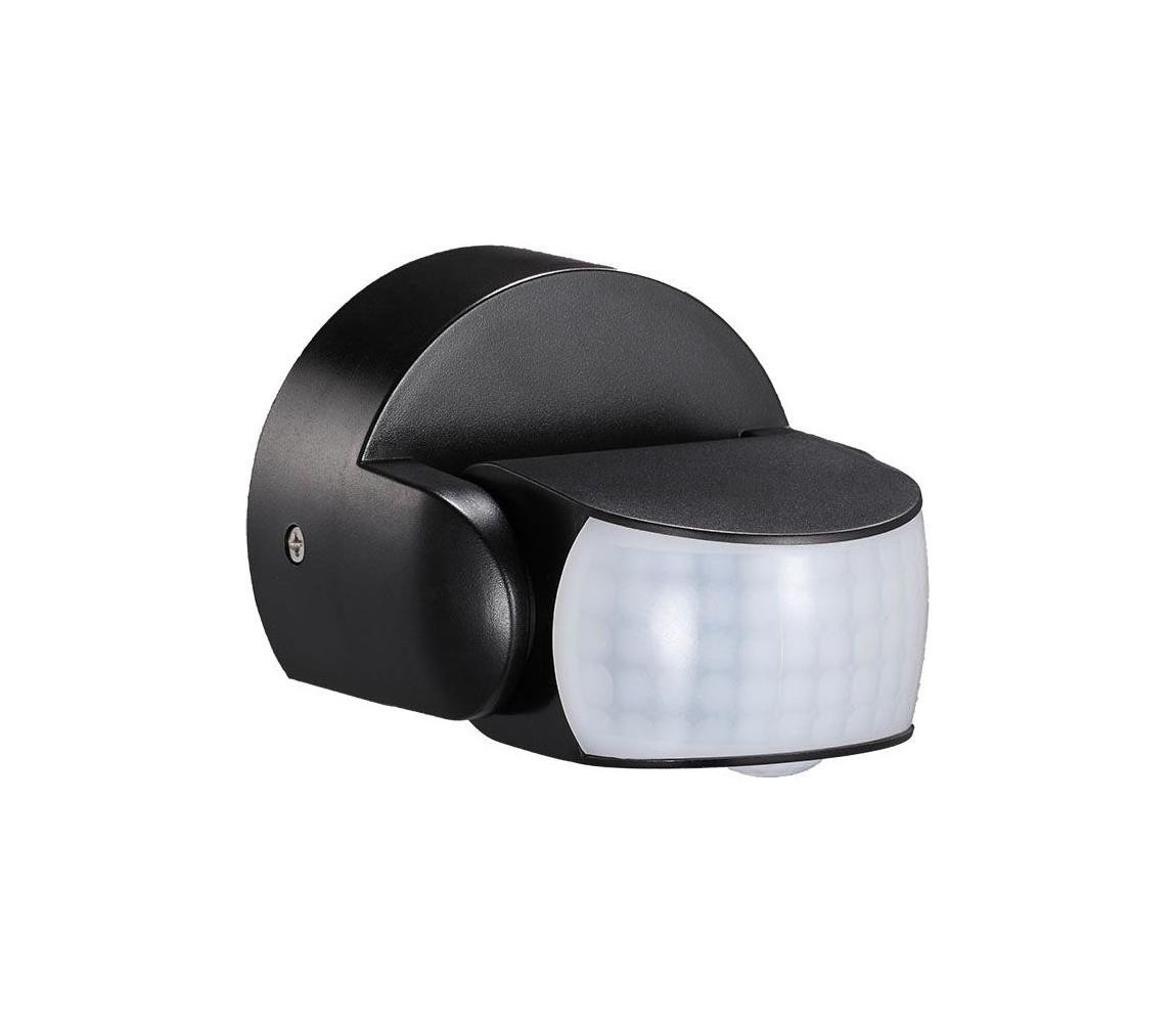 Venkovní senzor pohybu infračervený 180/360° 600W/230V IP65 černá