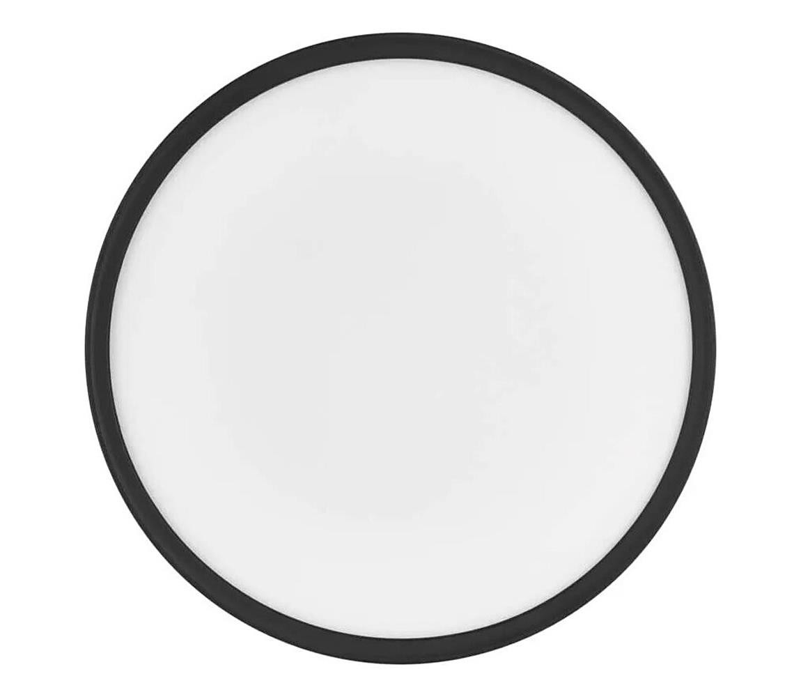 LED Stropní svítidlo FLORI LED/22W/230V 4000K černá pr. 42 cm