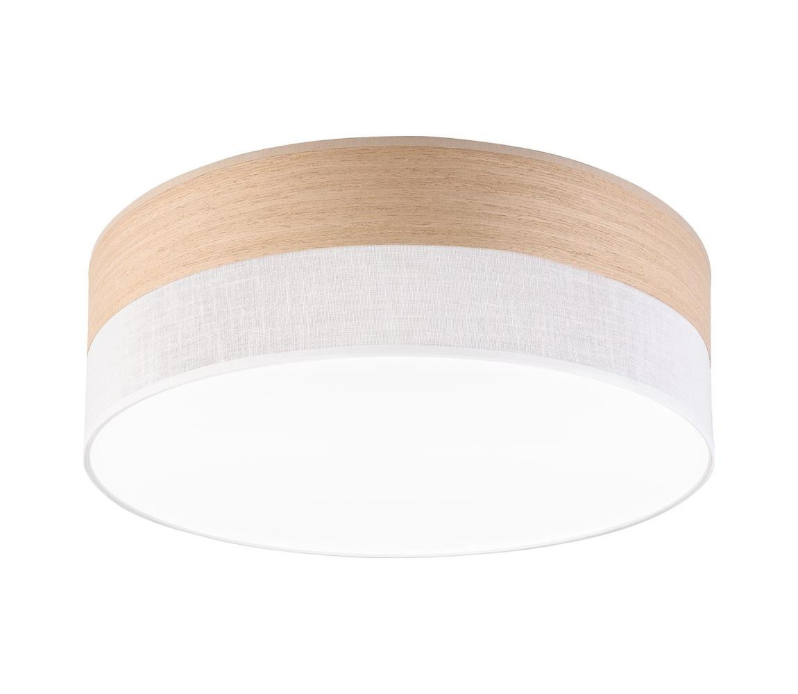 LED Stropní svítidlo SIRJA WOOD LED/36W/230V pr. 45 cm bílá/dub