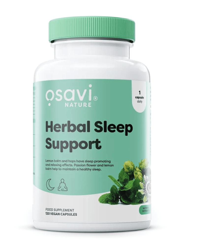 Osavi Herbal Sleep Support, bylinná podpora spánku, 120 vegan kapslí