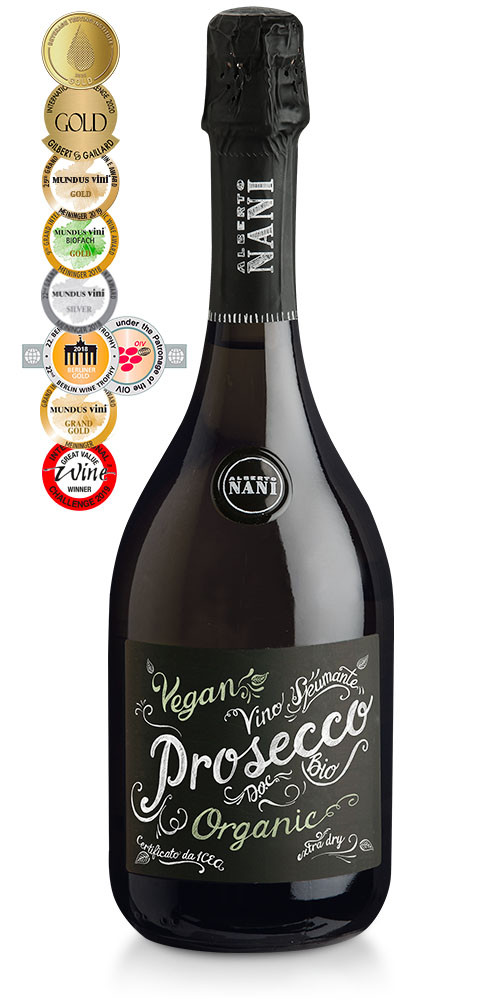 Alberto Nani Organic Prosecco DOC brut 11 % 0,75 l