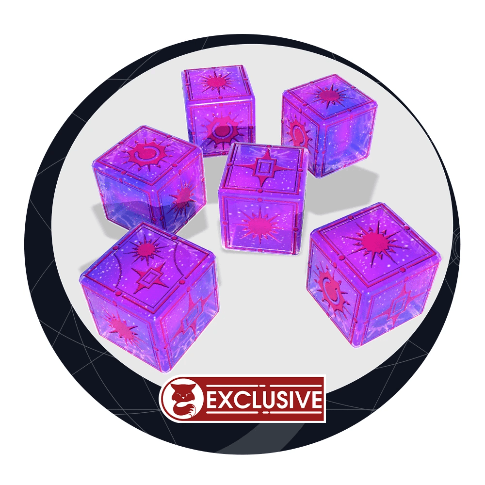 Grey Fox Games Last Light Sada třpytivých kostek 