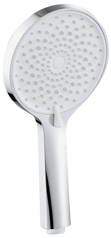 Sapho Ruční masážní sprcha, 4 režimy sprchování, silikon trysky, průměr 123mm, chrom