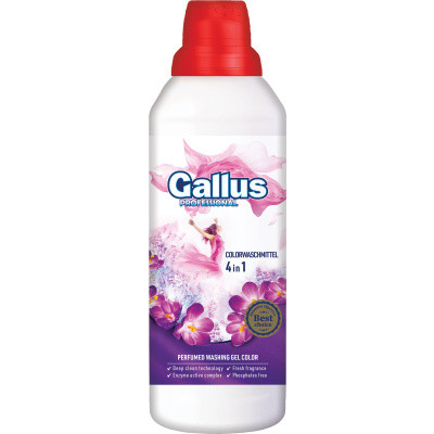 Gallus Prací Gel 4v1, color, 1 l
