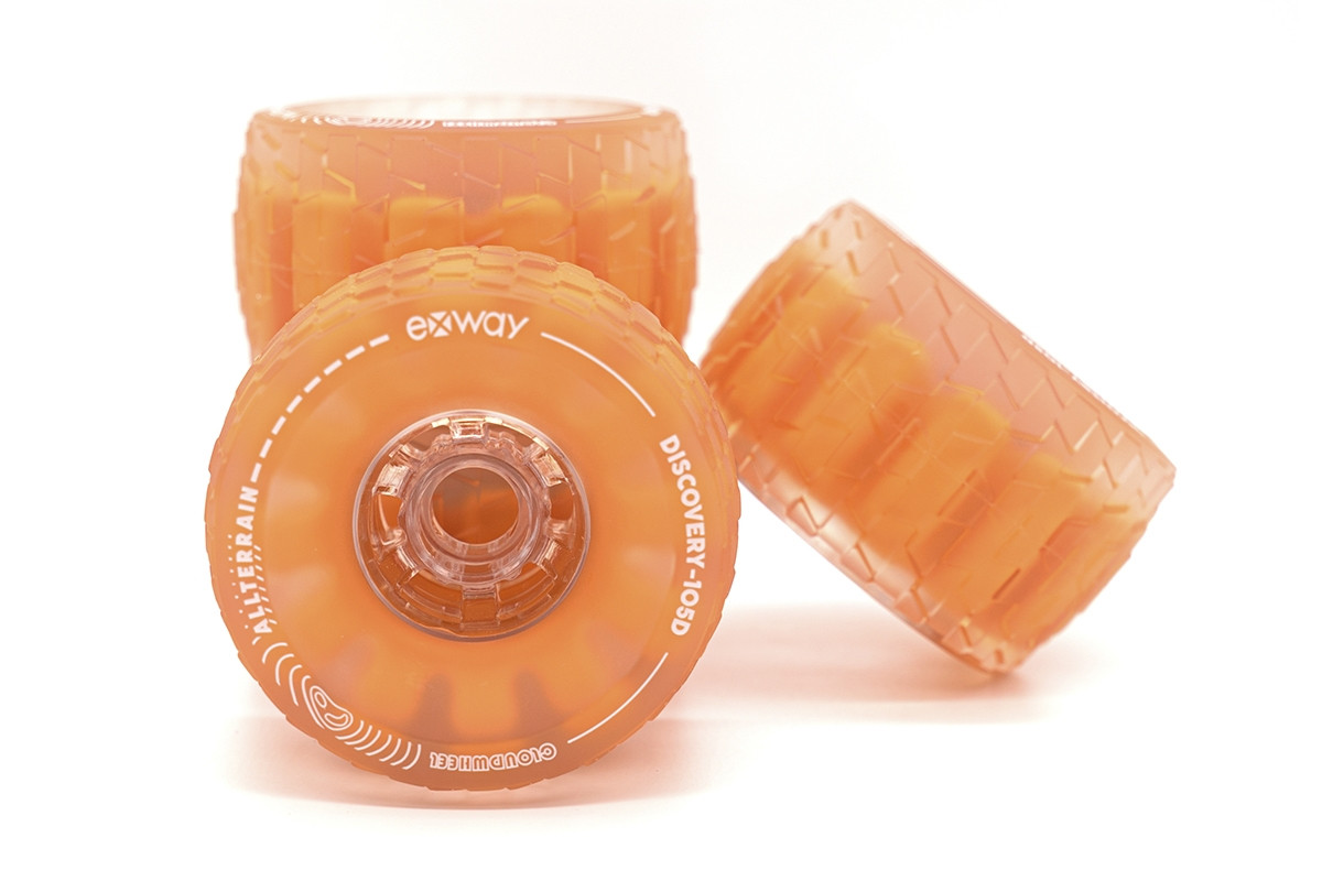Exway X1 Cloud Wheel 105mm (oranžová, 4ks)
