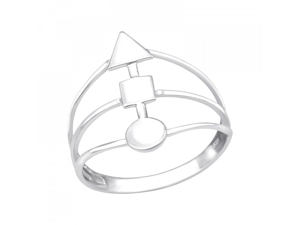 Bangles.cz Prsten Olymp stříbro 925 Velikost: 10 - 2,0 cm (EU 62 - 64) 2044/10