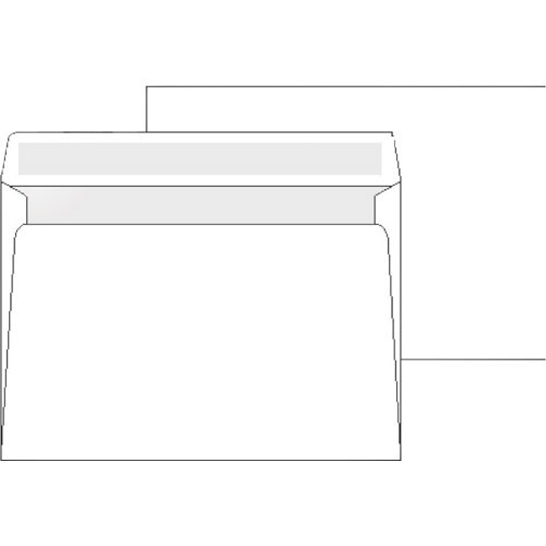 OFFICEO Obálky C4 - navlhčovací lepidlo, 25 ks