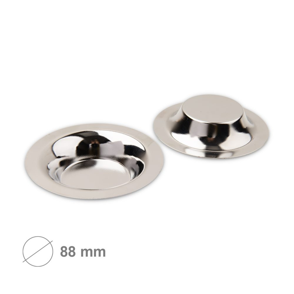 Manumi kovová miska k aromalapmě na vonné vosky ⌀88 mm - 3 ks