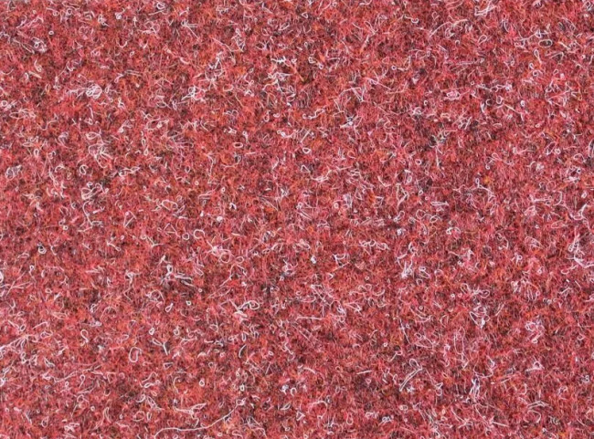 Metrážový koberec Lindau 40 červený