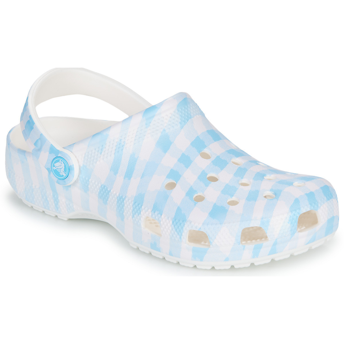 Crocs  Classic Gingham Clog  Bílá
