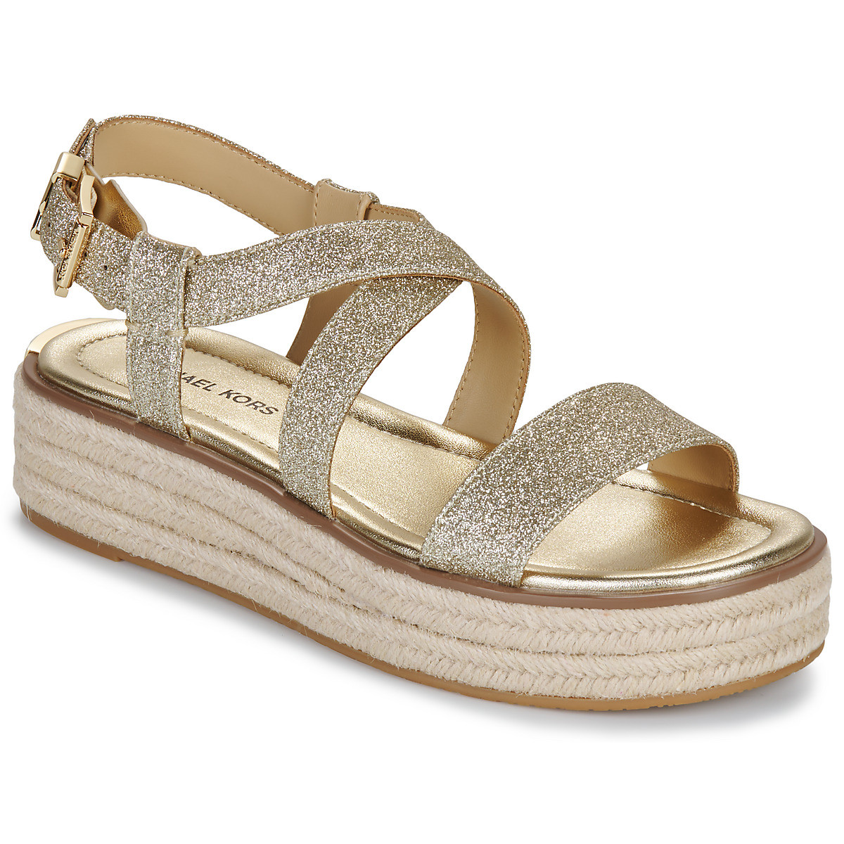 MICHAEL Michael Kors  LYNN ESPADRILLE SANDAL  Zlatá