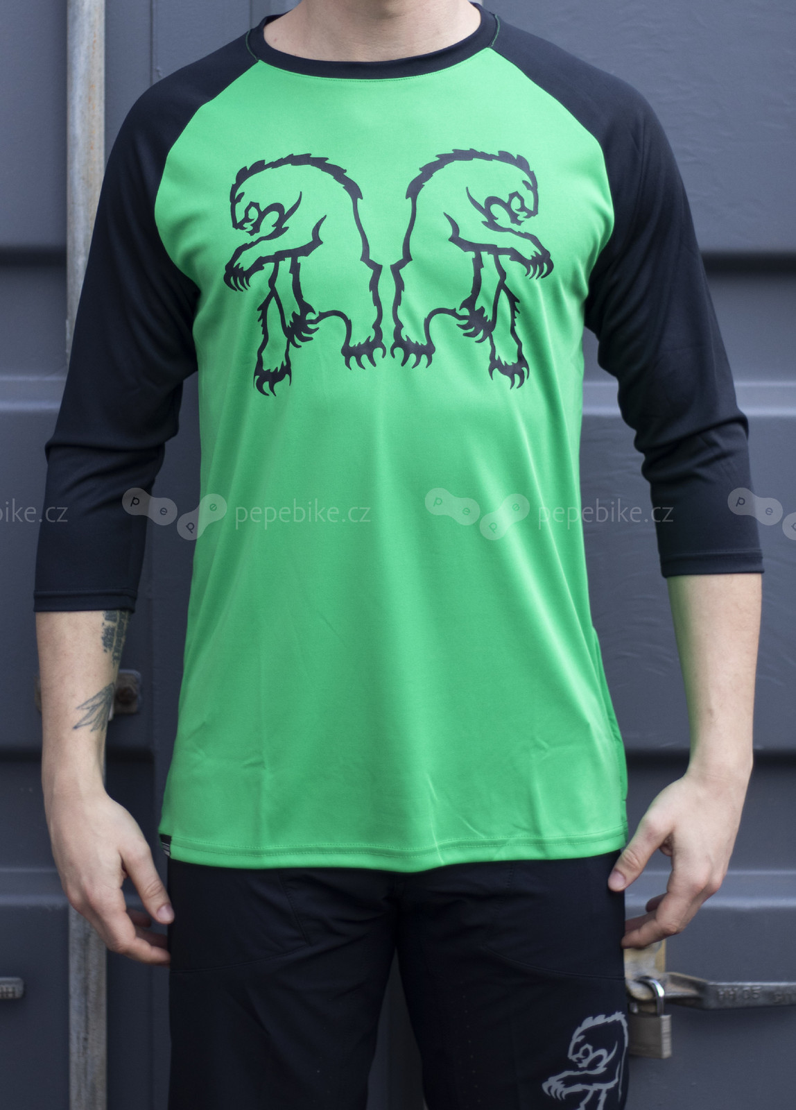 Pánský cyklistický dres Chromag Mission pánský - Fern Velikost: S