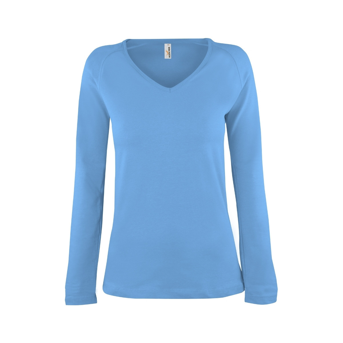 Triko dámské dlouhý rukáv Alex Fox Long - světle modré, S
