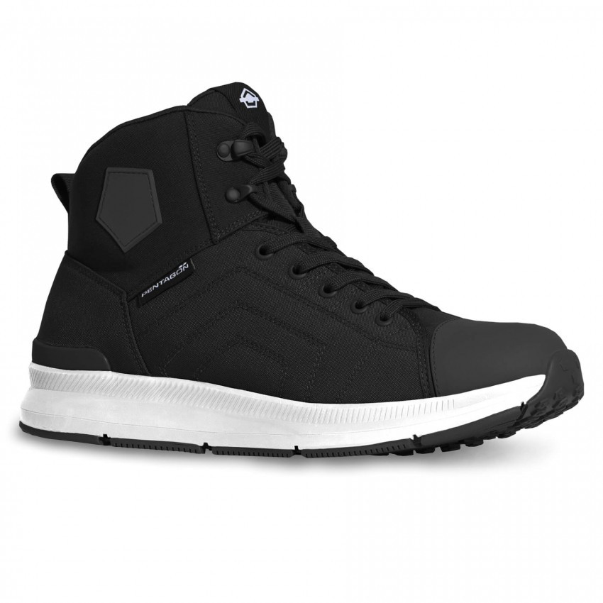 Obuv střední taktická Pentagon Hybrid 2.0 Boots - černá-bílá, 41