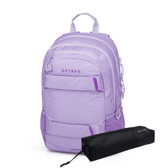 Oxybag Studentský batoh + etue OXY Sport - Violet - 1-49225E
