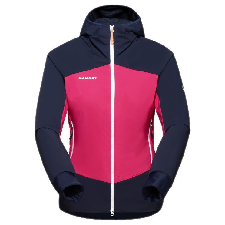 Dámská bunda Mammut Taiss IN Hybrid Hooded Jacket Women Velikost: L / Barva: růžová
