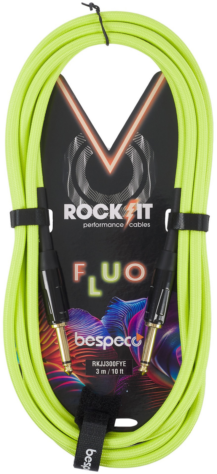 Bespeco ROCKIT FLUO Yellow 3 m