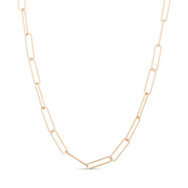 Náhrdelník z obecného kovu bez kamenů M73-483-921186-0000