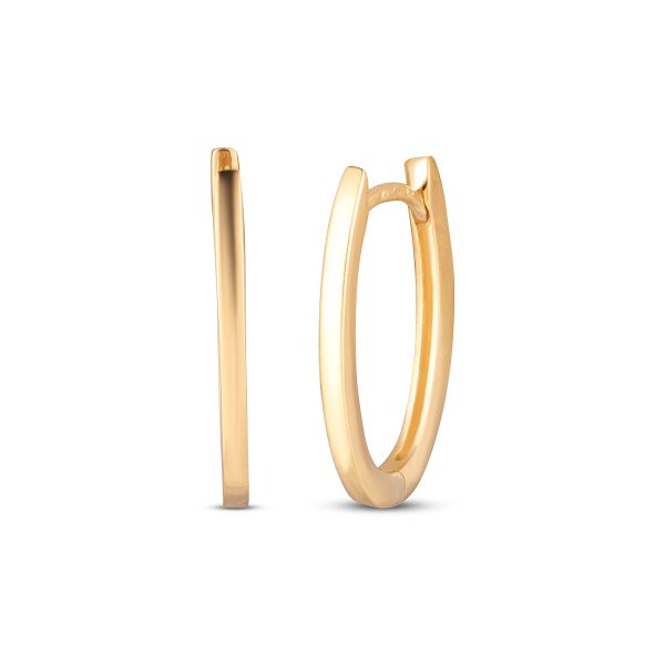 Náušnice bez kamenů 231-087-002420 1.35g