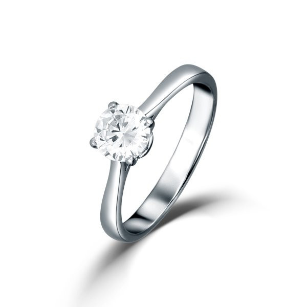 Prsten soliter se syntetickým kamenem 323-793-0003 53-2.20g