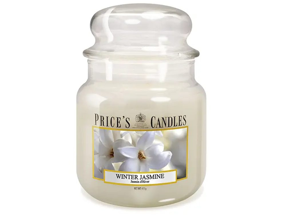 Price’s PRICE'S MIDI svíčka ve skle Zimní jasmín - hoření 90h