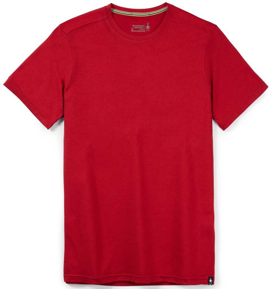 Smartwool M SHORT SLEEVE TEE SLIM FIT rhythmic red Velikost: XL 195438826251