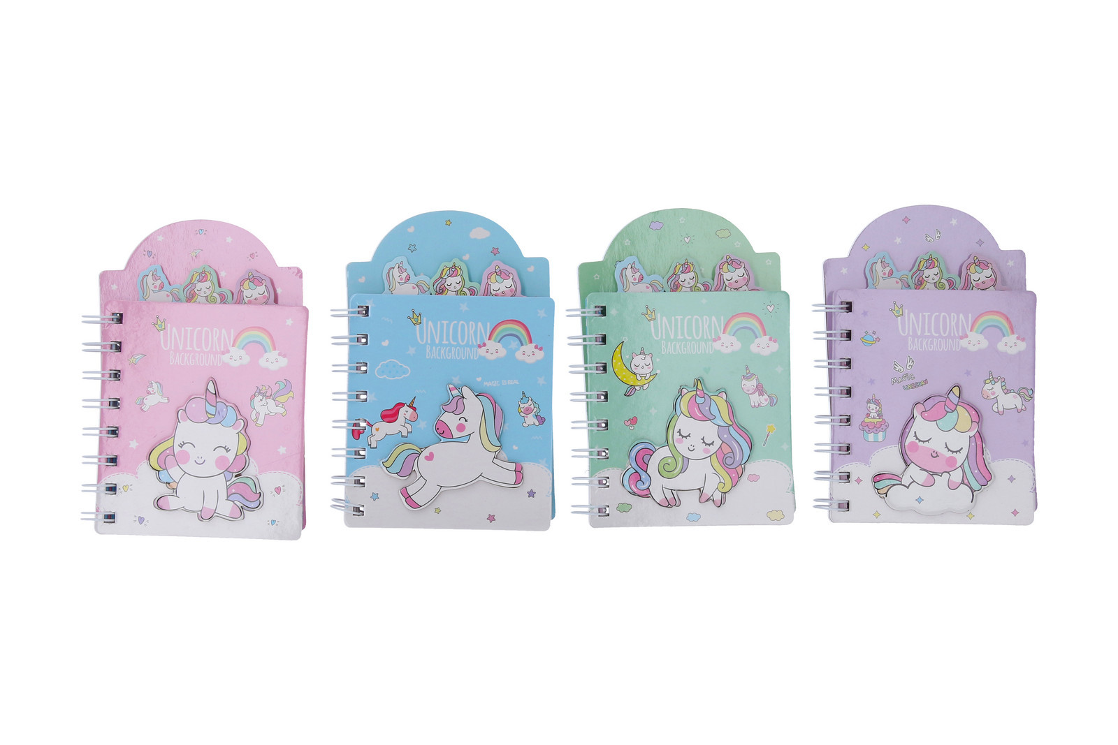 Notes 14x9 cm, 60 listů - Jednorožec