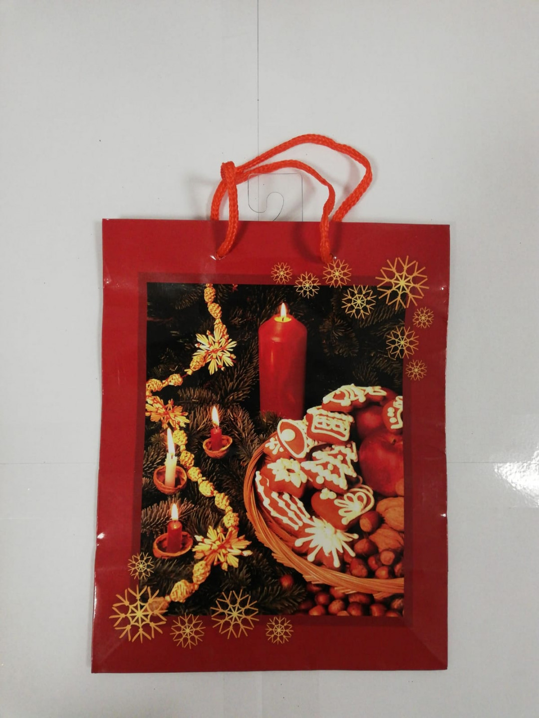 Goleto Dárková taška s perníčky 23 x 17 x 9 cm | 5 kusů