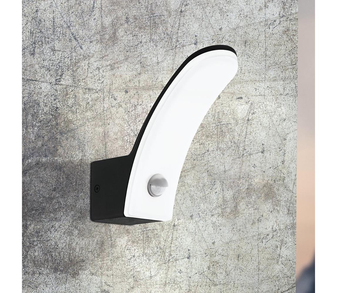 Eglo Eglo 98149 - LED Venkovní nástěnné svítidlo se senzorem FIUMICINO LED/11W/230V IP44