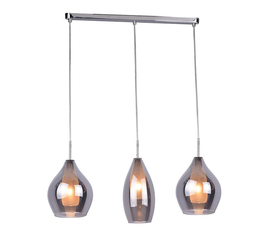 Azzardo Azzardo  - Lustr na lanku AMBER MILANO 3xG9/40W/230V