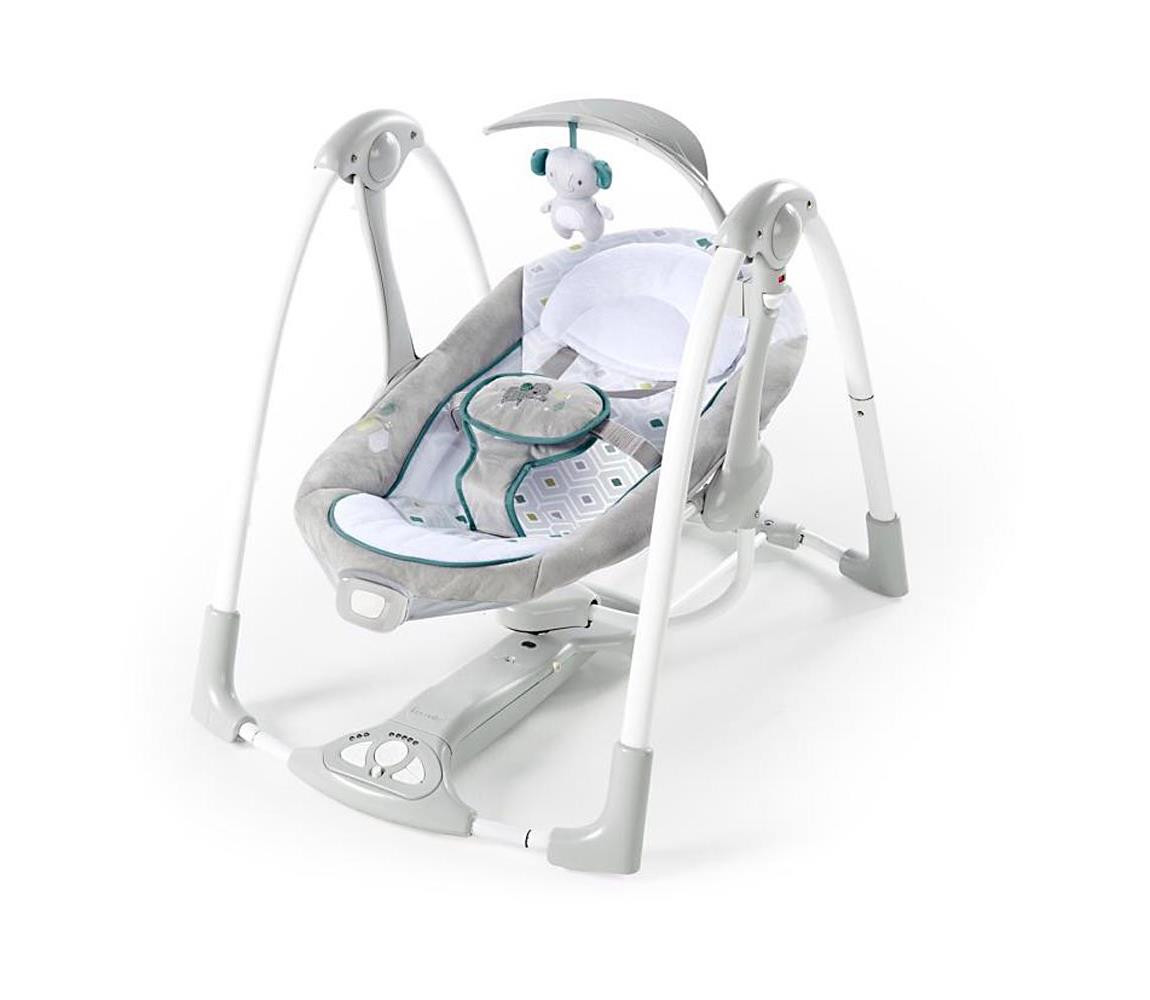 Ingenuity Ingenuity - Dětská vibrující houpačka s melodií 2v1 NASH