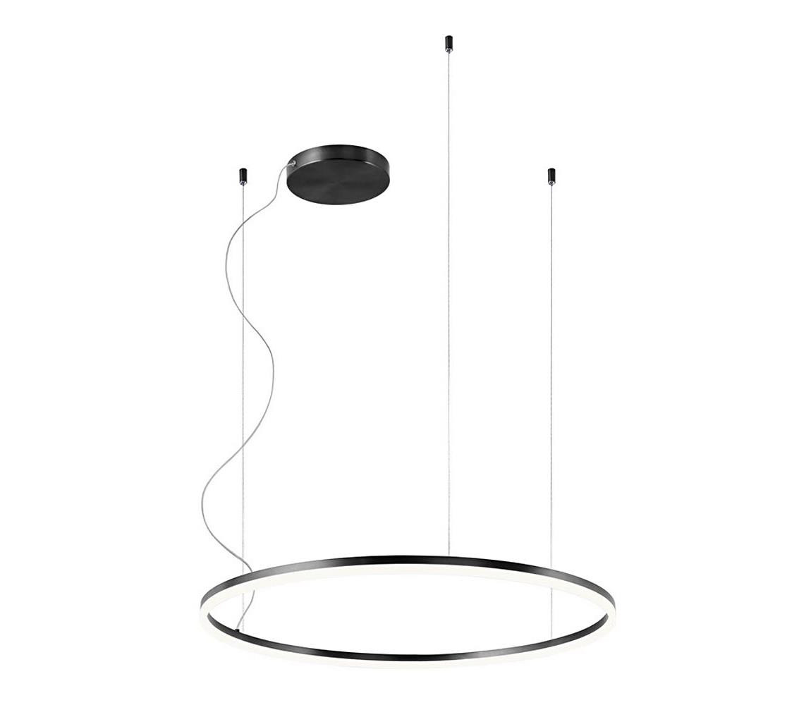 Redo Redo 01-1949 - LED Lustr na lanku ORBIT LED/55W/230V černá