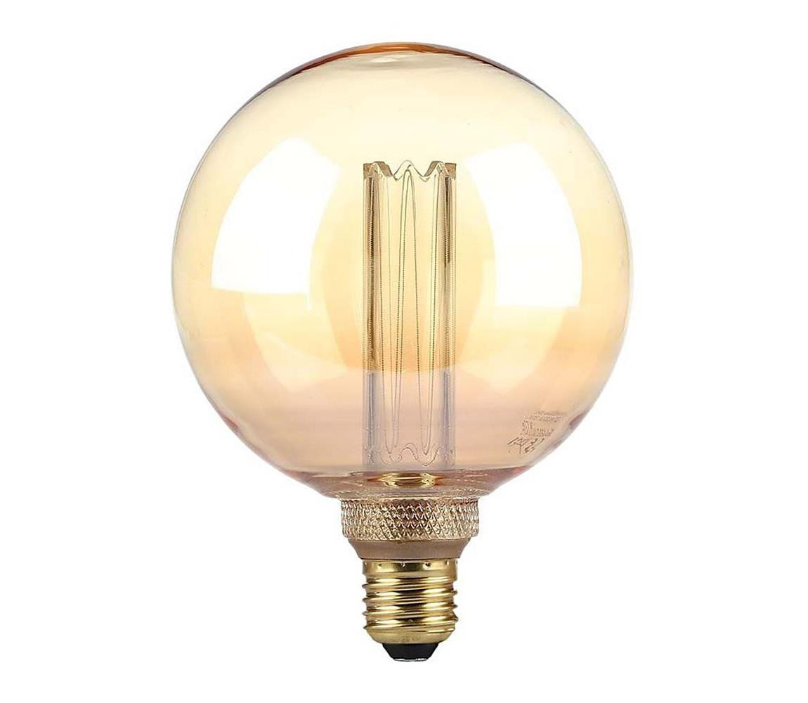 LED Žárovka FILAMENT G125 E27/4W/230V 1800K Art Edition