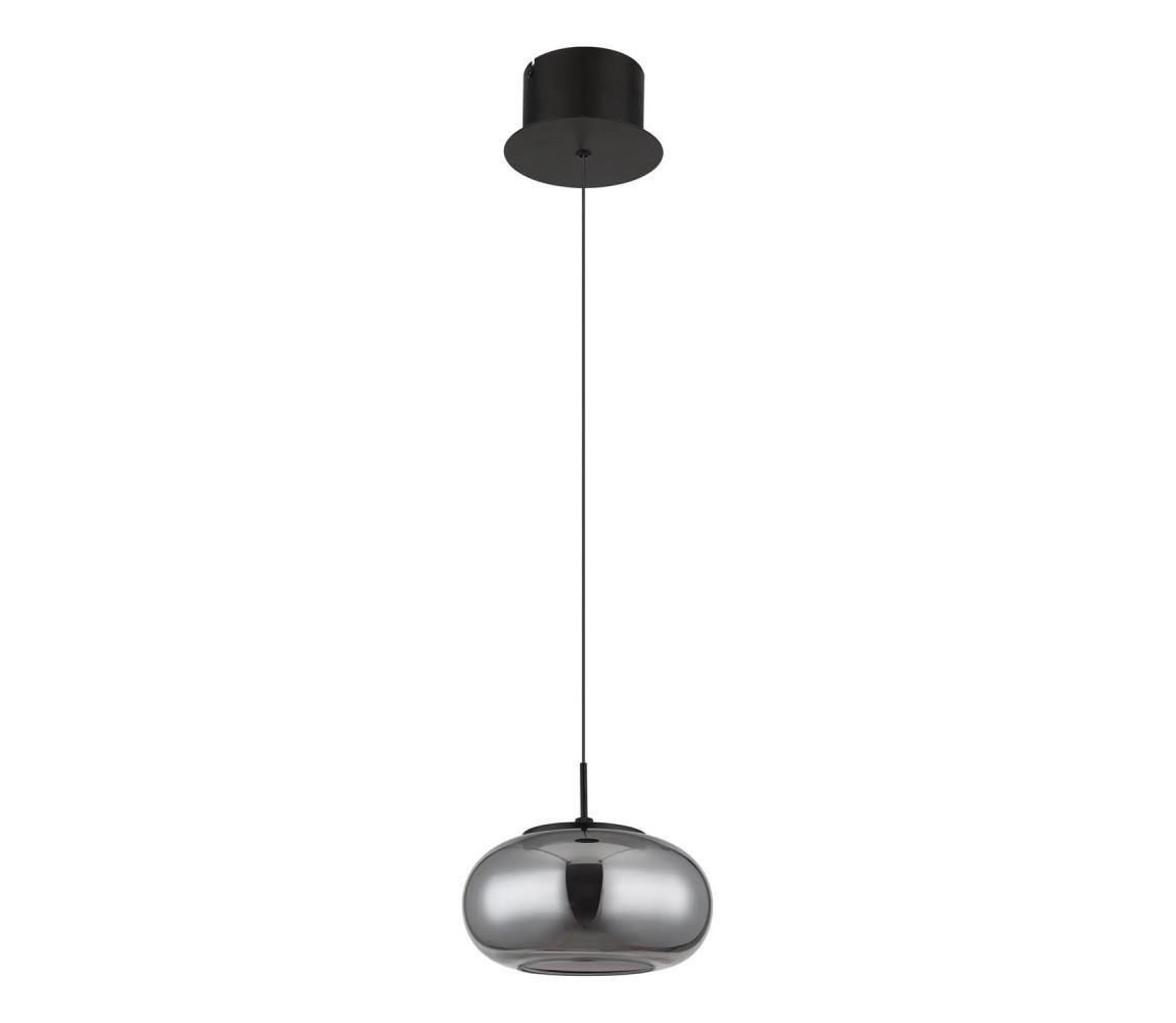 Globo Globo 15744H - LED Lustr na lanku QUINTARA LED/6W/230V černá